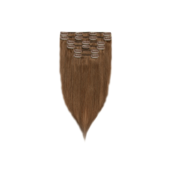 Włosy naturalne doczepiane Clip In 40cm 70 gram - kolor #8