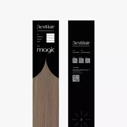 Włosy naturalne doczepiane Seria MAGIC Invisible Tape On 60cm - Kolor #10